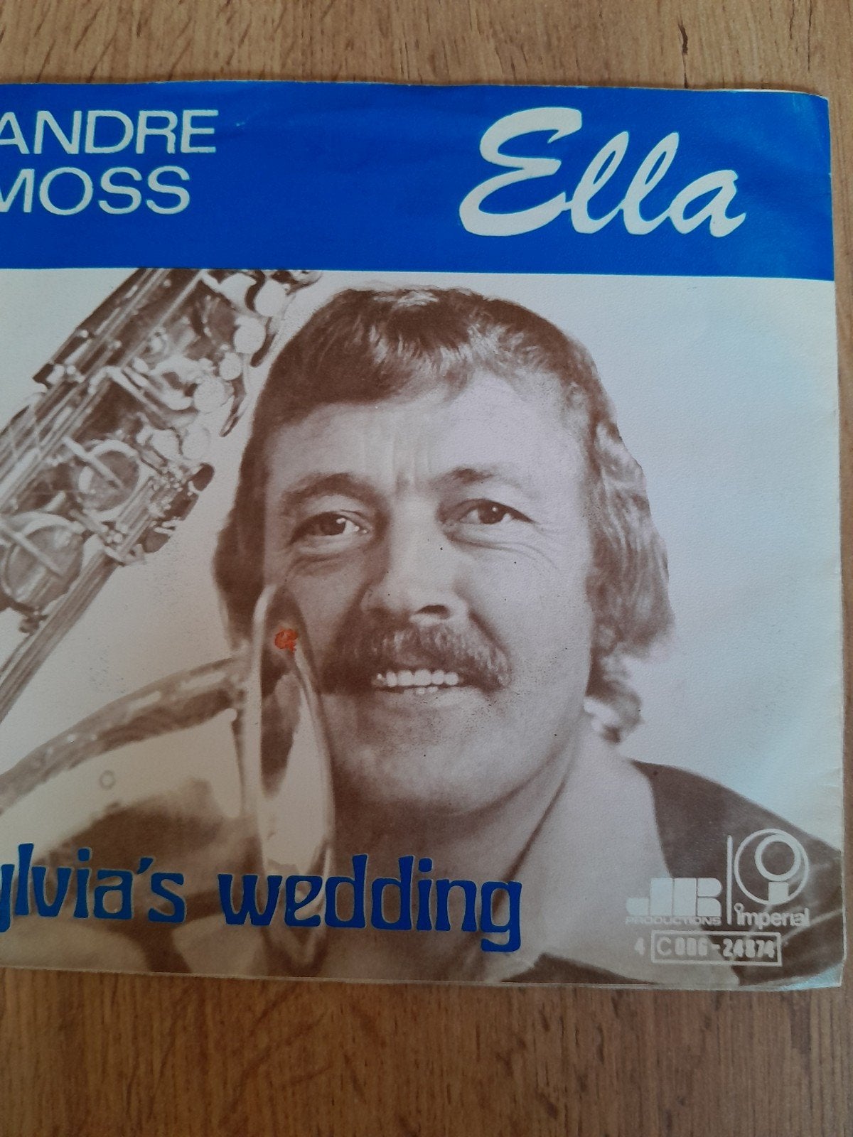 Andre moss 7inch ella, Cd's en Dvd's, Vinyl Singles, Ophalen of Verzenden, Zo goed als nieuw, Pop