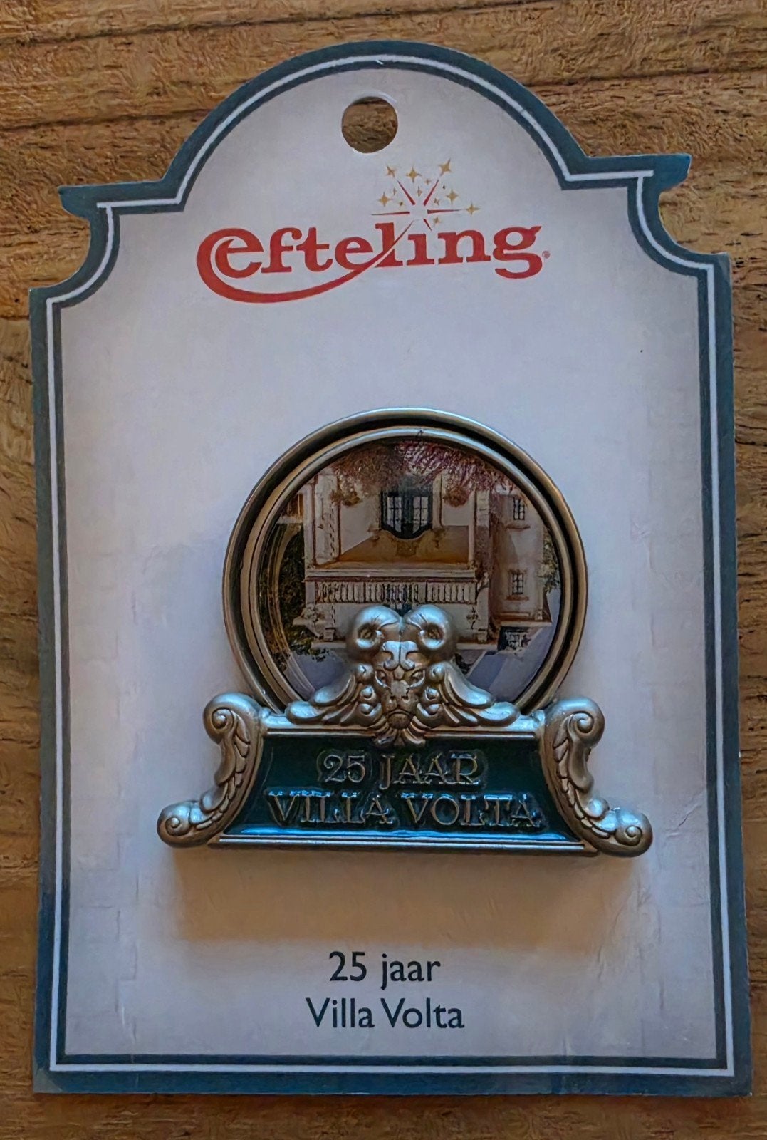 Efteling 25 jaar Villa Volta pin, Ophalen of Verzenden, Nieuw, Overige typen