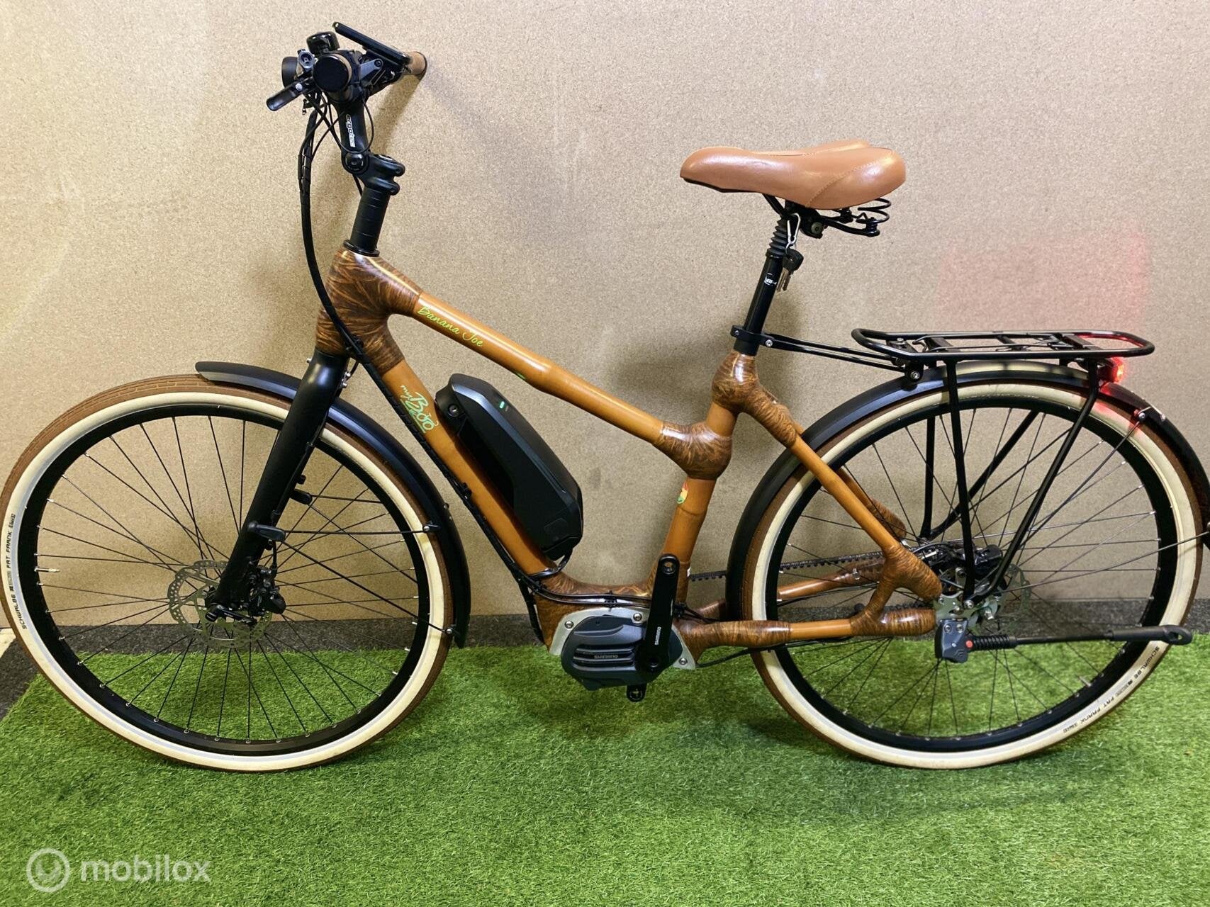 MYBOO VOLTA EP6 2024 MIDDENMOTOR BAMBOE FIETS BELT DRIVE, Fietsen en Brommers, Overige merken, Myboo, Myboo, Myboo