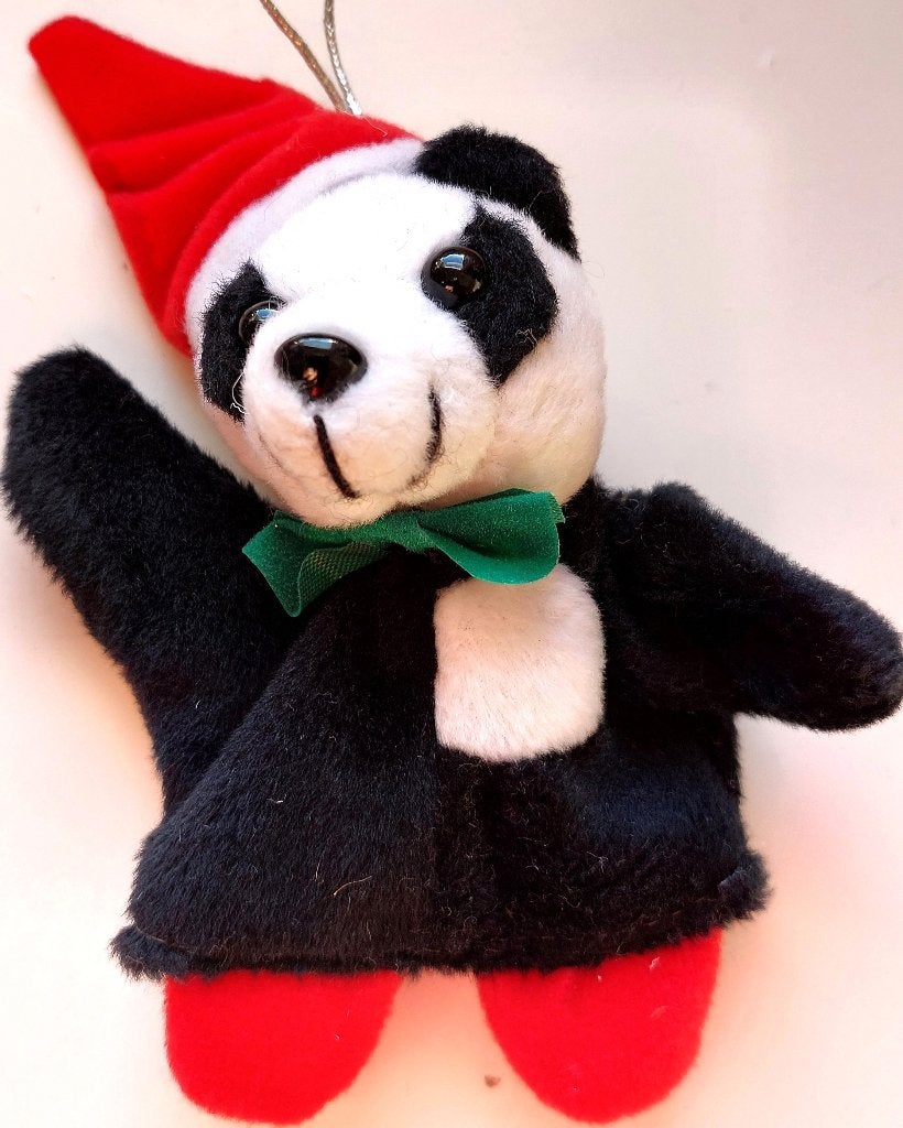 Kersthanger – Panda (pluche), Ophalen of Verzenden, Nieuw