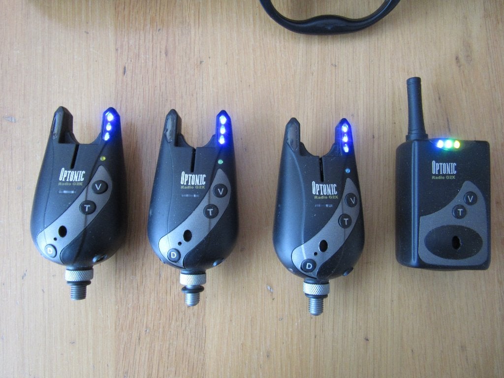 optonic beetmelderset 3+1 nieuw in case, Watersport en Boten, Hengelsport | Karpervissen, Ophalen of Verzenden, Nieuw, Overige typen