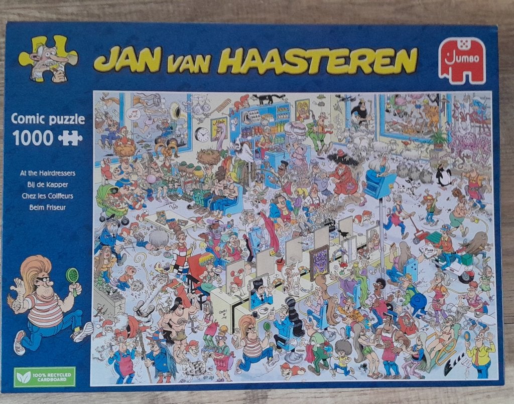 Puzzels van Haasteren, Ophalen of Verzenden, 500 t/m 1500 stukjes, Zo goed als nieuw, Legpuzzel
