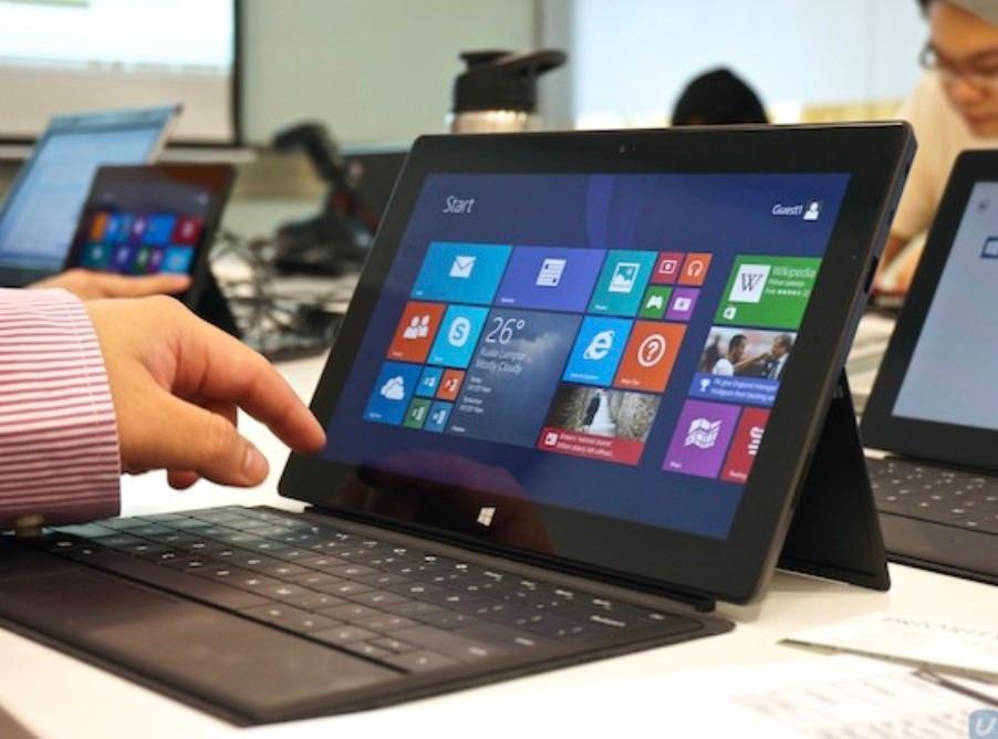 Krasvrij Microsoft surface Pro 2 128GB + goede accu + extras, Computers en Software, Windows Tablets, Zo goed als nieuw, Wi-Fi