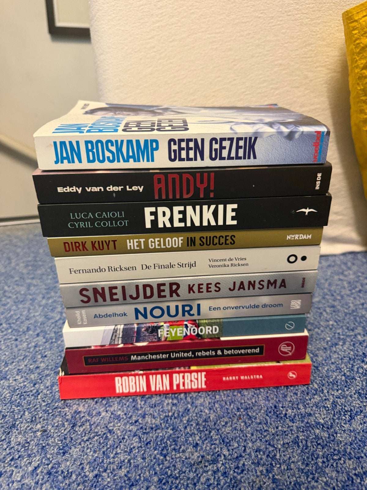 Voetbalboeken collectie - Diverse titels, Boeken, Ophalen, Gelezen, Balsport