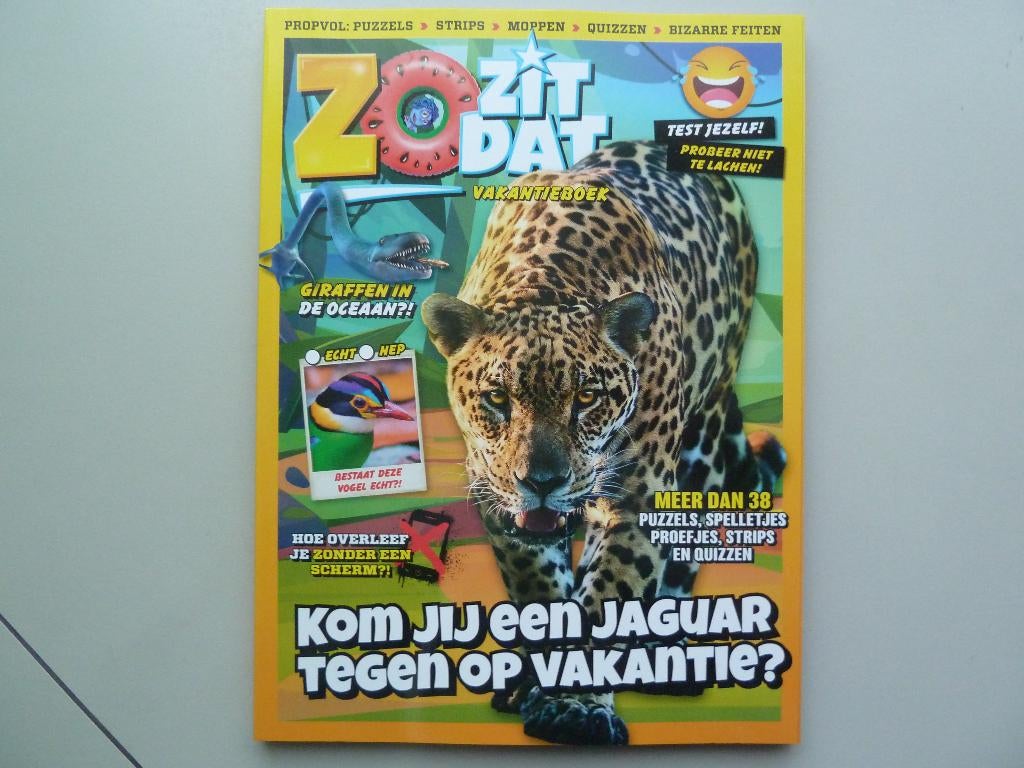 zo zit dat vakantieboek, Boeken, Tijdschriften en Kranten, Zo goed als nieuw, Wetenschap en Natuur, Ophalen of Verzenden