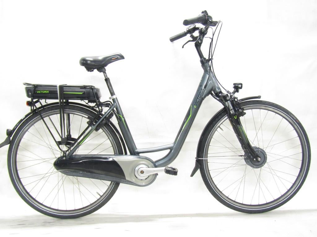 Victoria Urban grijs dames 48cm 28inch, Fietsen en Brommers, Elektrische fietsen, 47 tot 51 cm, Gebruikt, Overige merken