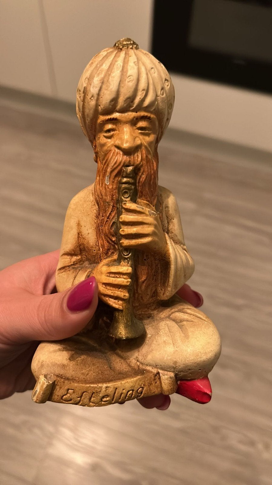 Efteling beeldje: Fakir uit de jaren '70/'80, Verzamelen, Ophalen of Verzenden, Gebruikt, Beeldje of Poppetje