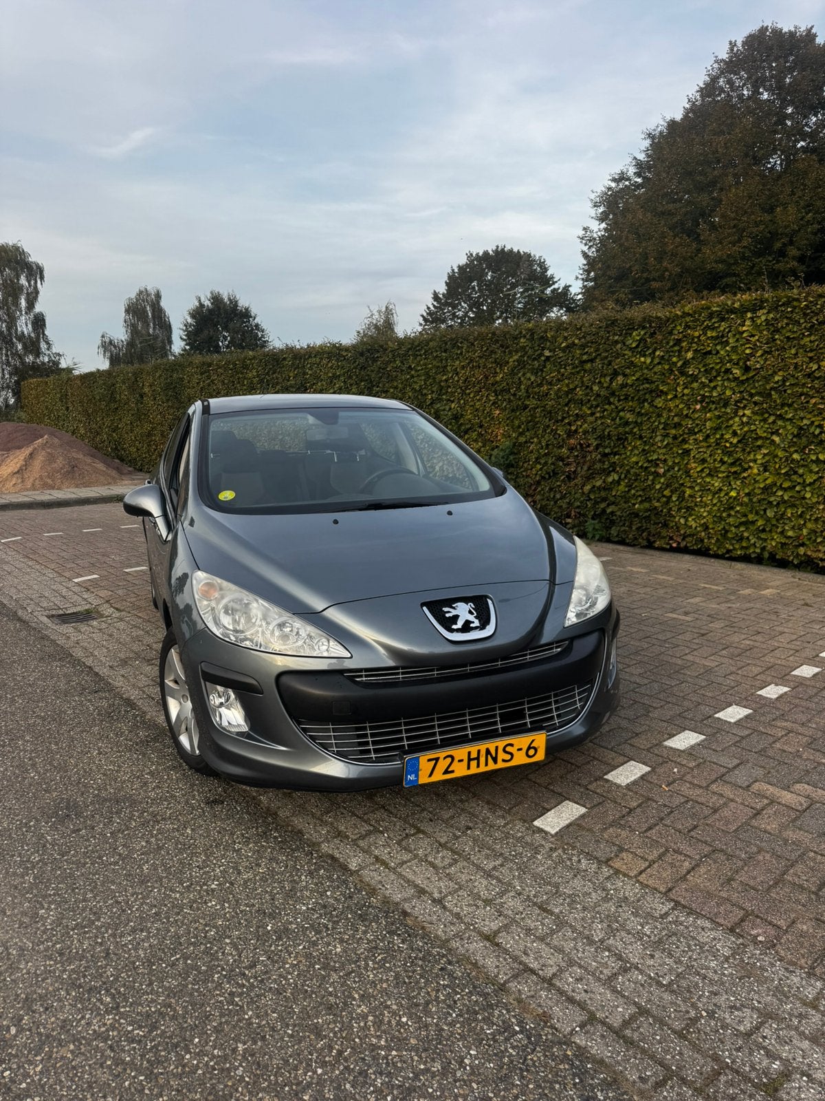Peugeot 308 1.6 VTI 16V 5-DRS Grijs Panorama dak, Voorwielaandrijving, Dealer onderhouden, 4 cilinders, 1650 kg