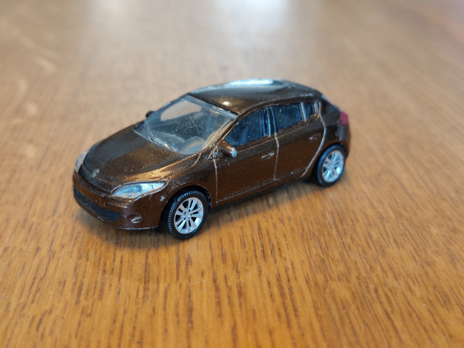 Norev Renault Megane BRUIN, Ophalen of Verzenden, Zo goed als nieuw, Auto