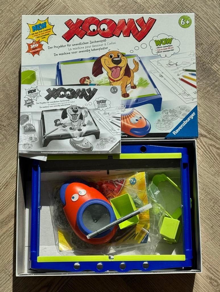Xoomy tekentafel met lichtprojector - Zo goed als nieuw, Ophalen of Verzenden, Zo goed als nieuw, Knutselen, Met licht