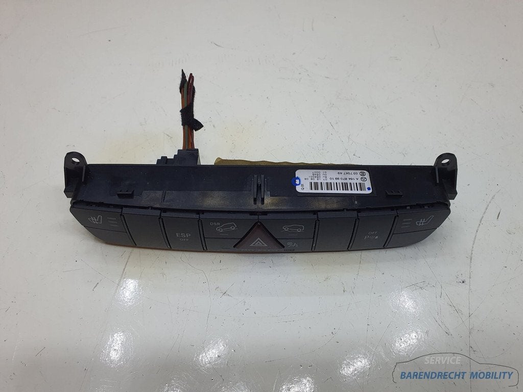 Mercedes W164 ML Klasse bedieningspaneel A1648709910 1687699, Auto-onderdelen, Dashboard en Schakelaars, Gebruikt, Mercedes-Benz AG
