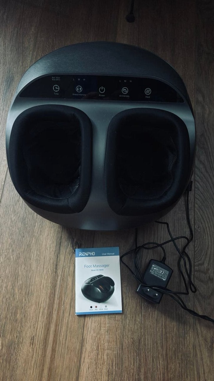 Renpho Shaitsu voetmassage RF-FN059 warm/koel, Sport en Fitness, Massageproducten, Ophalen of Verzenden, Zo goed als nieuw, Apparaat