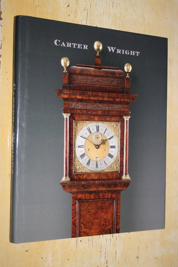 Boek: Carter Wright Fine Interesting Clocks klokken hardcove, Antiek en Kunst, Ophalen of Verzenden