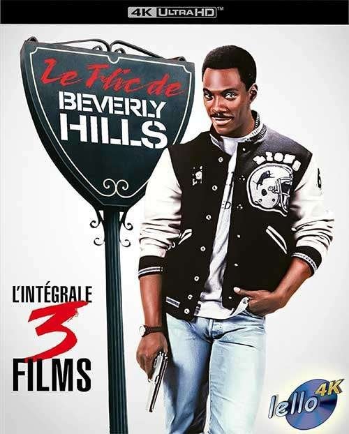 Blu-ray 4K: Beverly Hills Cop Trilogy (1984-94 Eddie Murphy), Ophalen of Verzenden, Nieuw in verpakking, 4K Ultra HD Blu-ray, Actie
