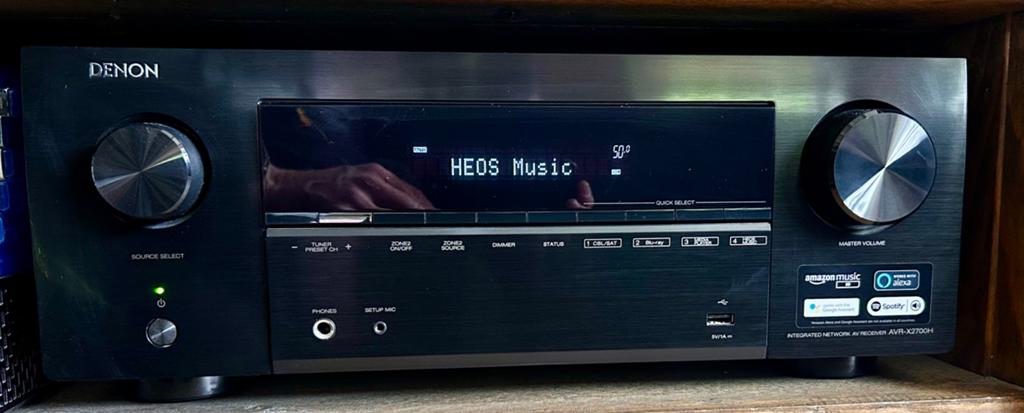 Denon AVR-X2700H 7.2 8K receiver, Gebruikt, Denon, Ophalen of Verzenden, 60 tot 120 watt