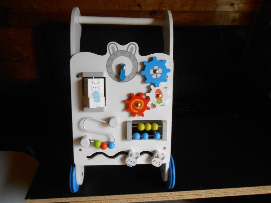 mooie witte babywalker van nijntje, Kinderen en Baby's, Ophalen of Verzenden, Zo goed als nieuw
