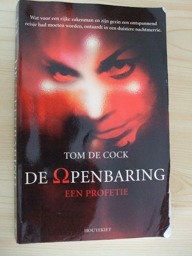 Tom de Cook - De openbaring 9789052405988., Ophalen of Verzenden, Nederland, Tom de Cook, Zo goed als nieuw