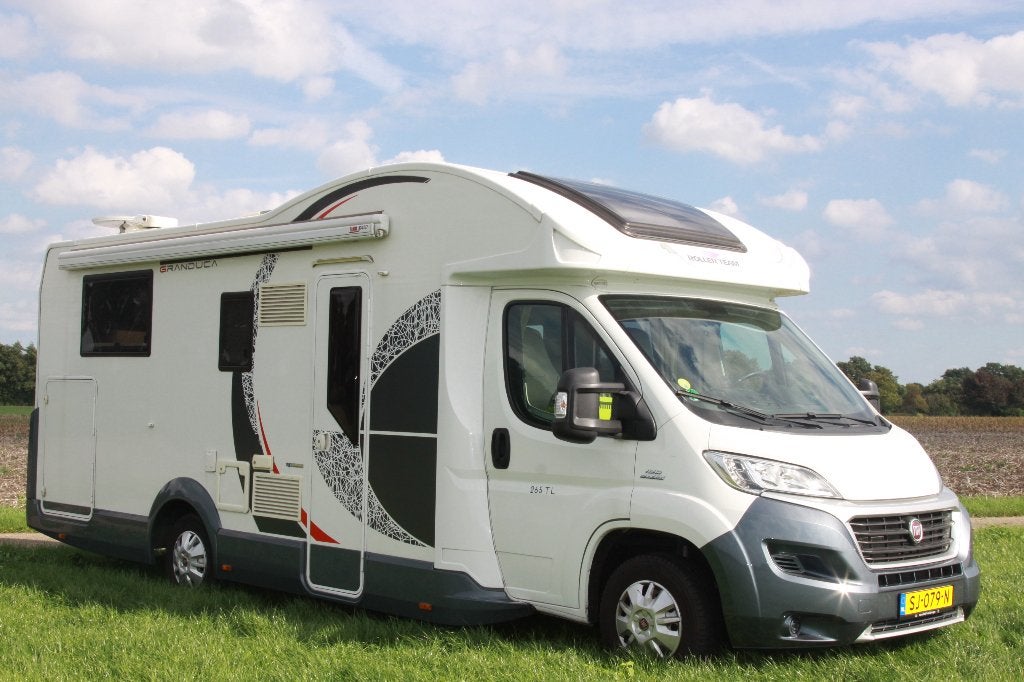 Granduca 265 TL Queensbed Hefbed Automaat 2x Airco Level Zon, Achteruitrijcamera, Fiat, 7 tot 8 meter, Bedrijf