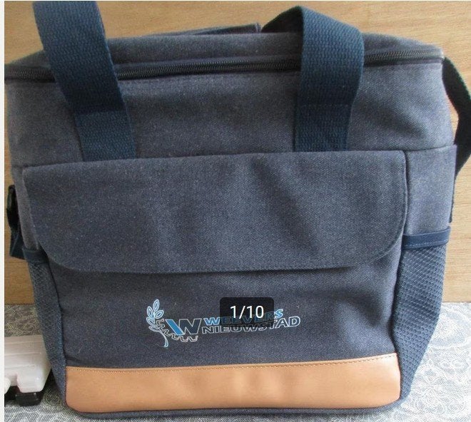 een nieuwe eco koeltas opdruk Weevers Nieuwstad € 15,=, Caravans en Kamperen, Ophalen of Verzenden, Nieuw, Koeltas, Koelelement