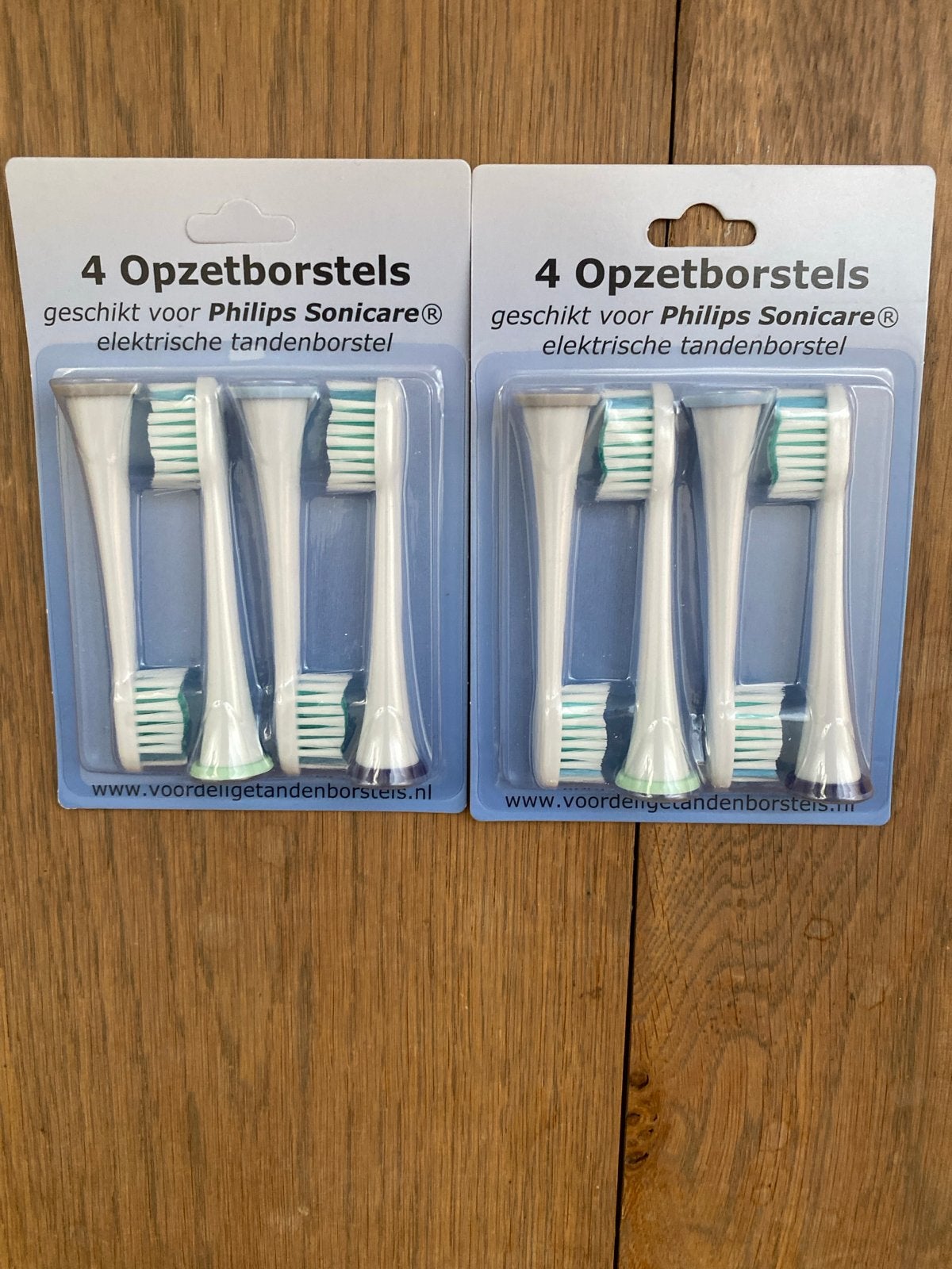 8x Opzetborstels compatibel met Philips Sonicare, Ophalen of Verzenden, Nieuw, Mondverzorging