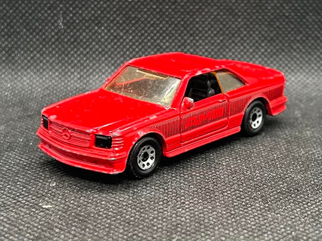 Matchbox Mercedes Benz SEC AMG 1:64, Verzenden, Zo goed als nieuw, Auto