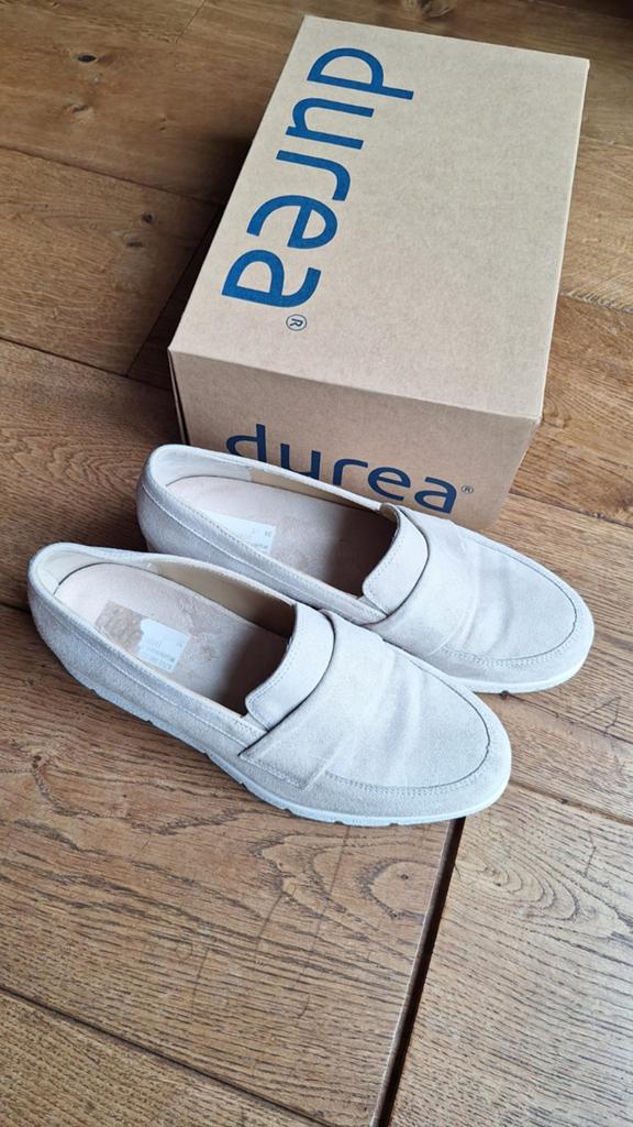 Durea maat 38 wijdte k zgan, Kleding | Dames, Schoenen, Ophalen of Verzenden, Zo goed als nieuw, Zwart, Sneakers of Gympen
