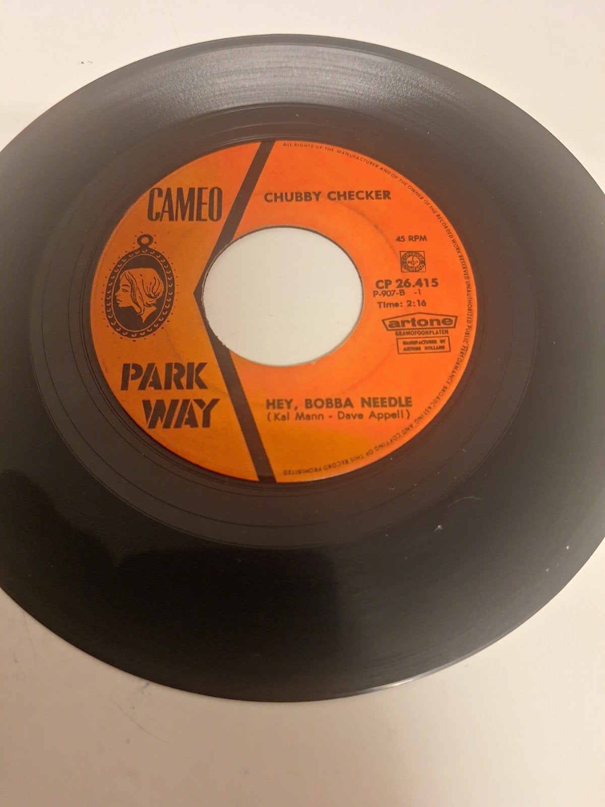 Chubby Checker - Hey, Bobba needle, 1964., Verzenden, 7 inch, Rock-'n-roll