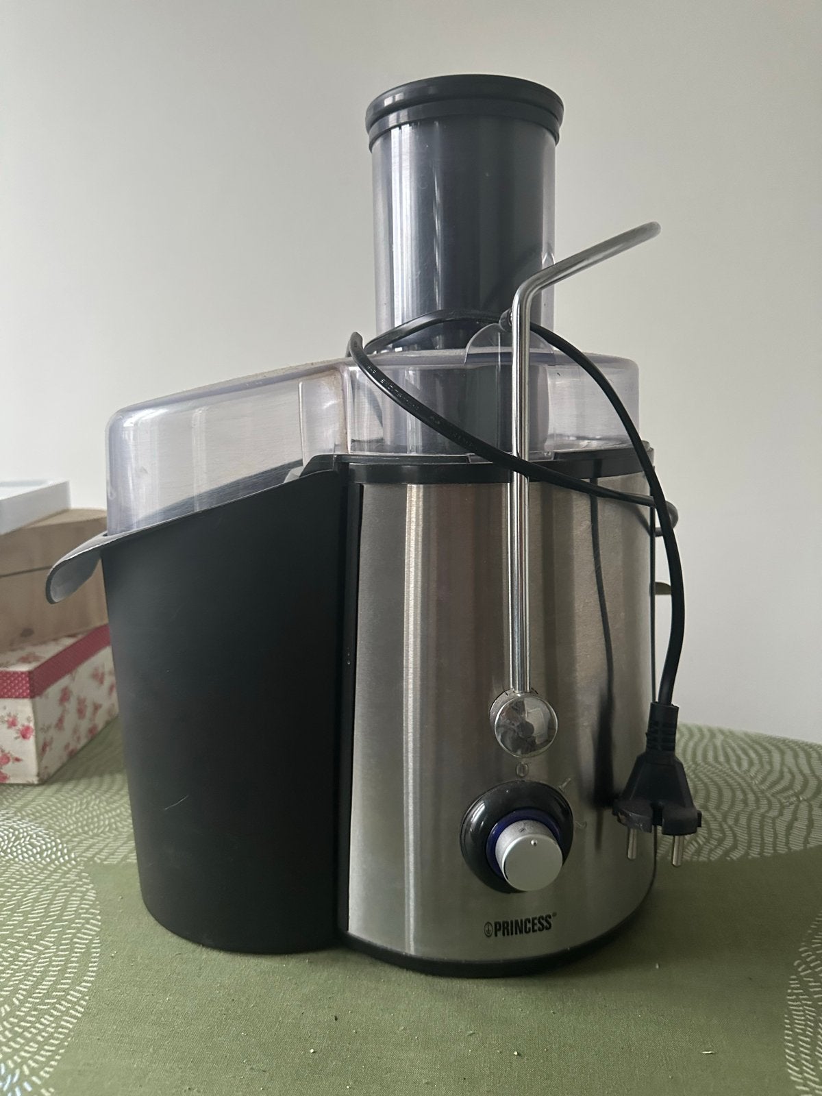 Princess Sapcentrifuge - Vers sap fruit groente, Witgoed en Apparatuur, Juicers, Ophalen of Verzenden, Gebruikt, Elektrisch, Sapcentrifuge