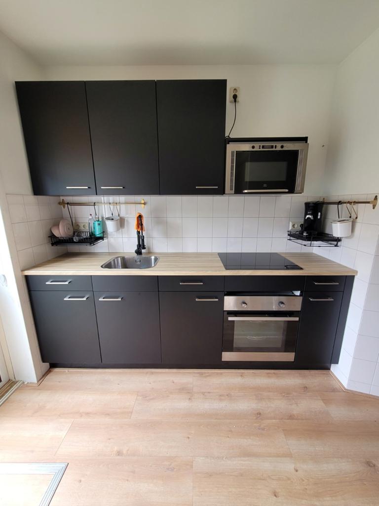 Keukenrenovatie/keuken wrappen met Interieurfolie, Ophalen, Nieuw, Overige typen, Met kookeiland