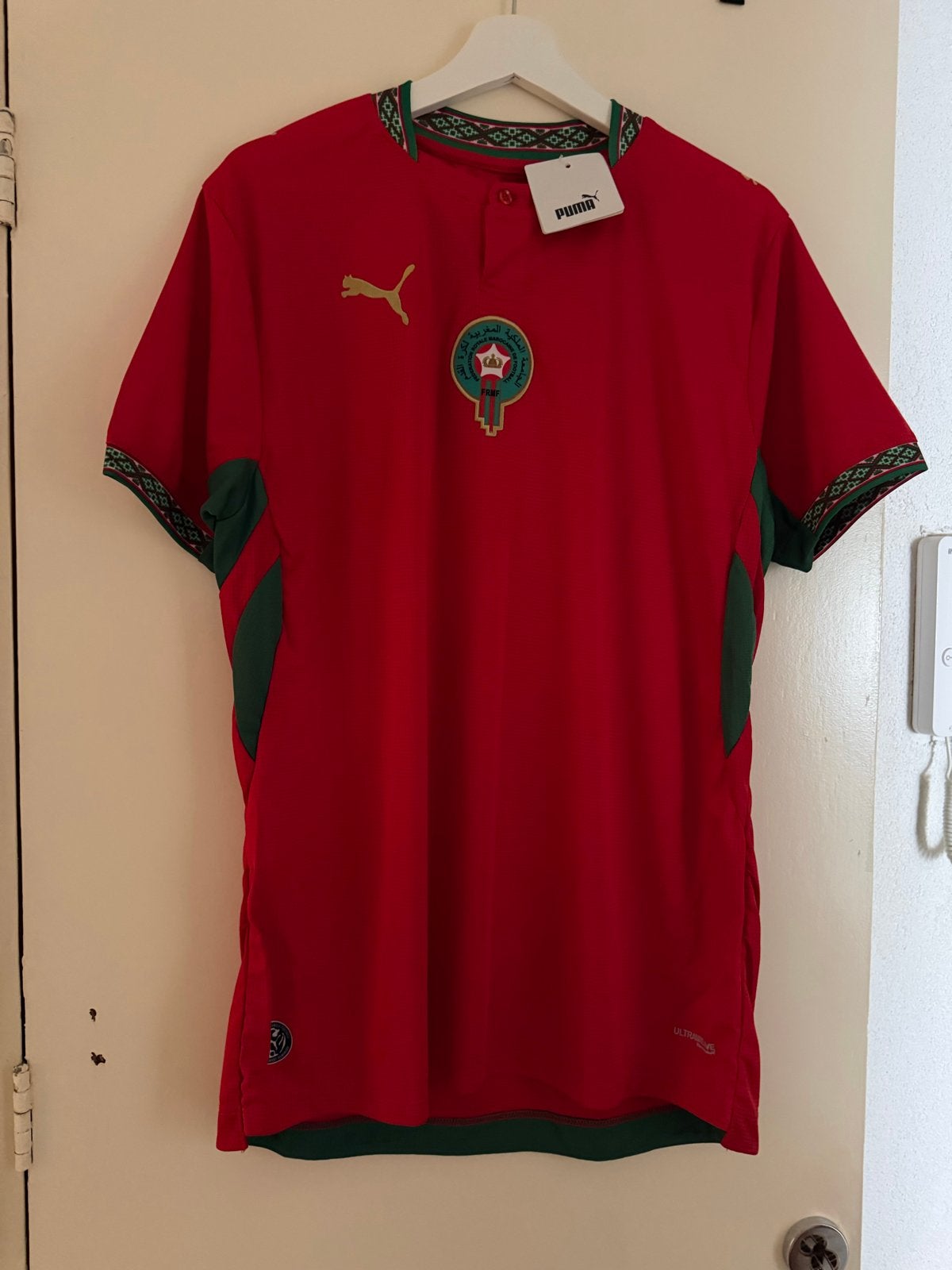 Puma Marokko Thuisshirt - Nieuw, Kleding | Heren, Maat 48/50 (M), Nieuw, Ophalen of Verzenden, Voetbal