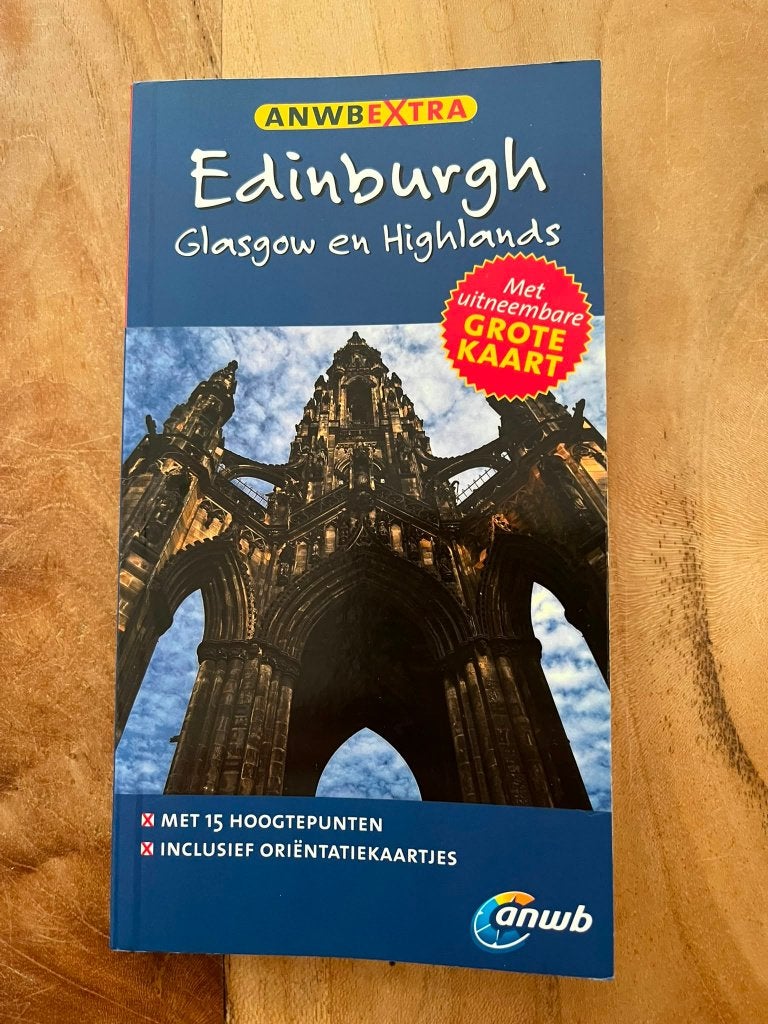 ANWB Reisgids Edinburgh, Boeken, Reisgidsen, Zo goed als nieuw, Reisgids of -boek, Europa, ANWB, Budget, Ophalen of Verzenden