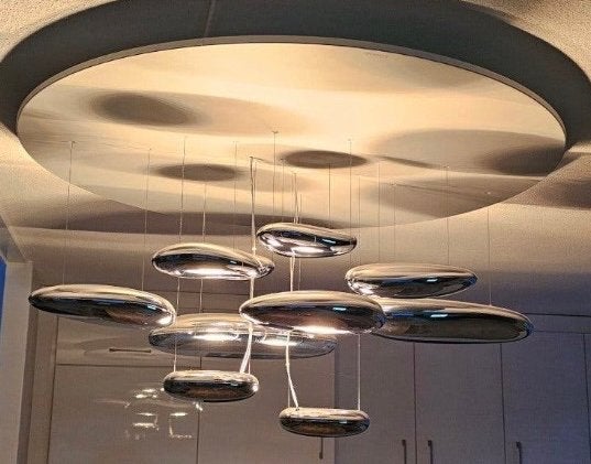 Artmeide mercury Ross Lovegrove design plafondlamp XL, Ophalen, Zo goed als nieuw