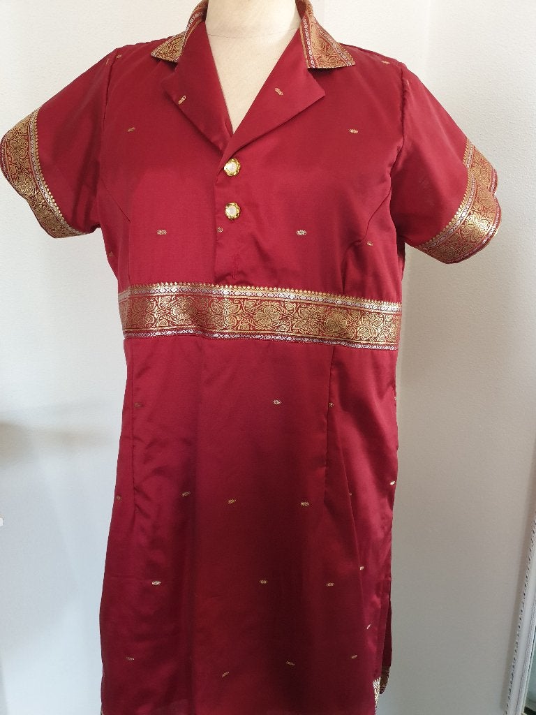indiase kleding / bollywood, Kleding | Dames, Overige typen, Zo goed als nieuw, Rood, Ophalen