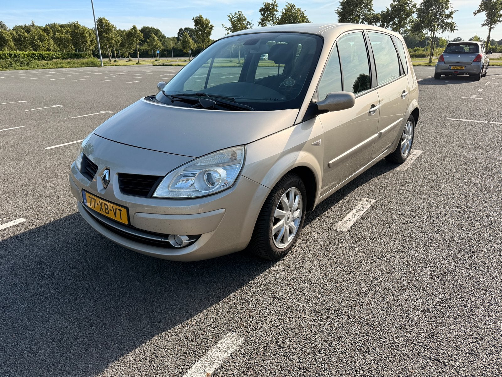 Renault Scénic 1.6 AUTOMAAT 2007 Beige 128.000km!, Auto's, Renault, 1345 kg, 4 cilinders, Beige, Origineel Nederlands