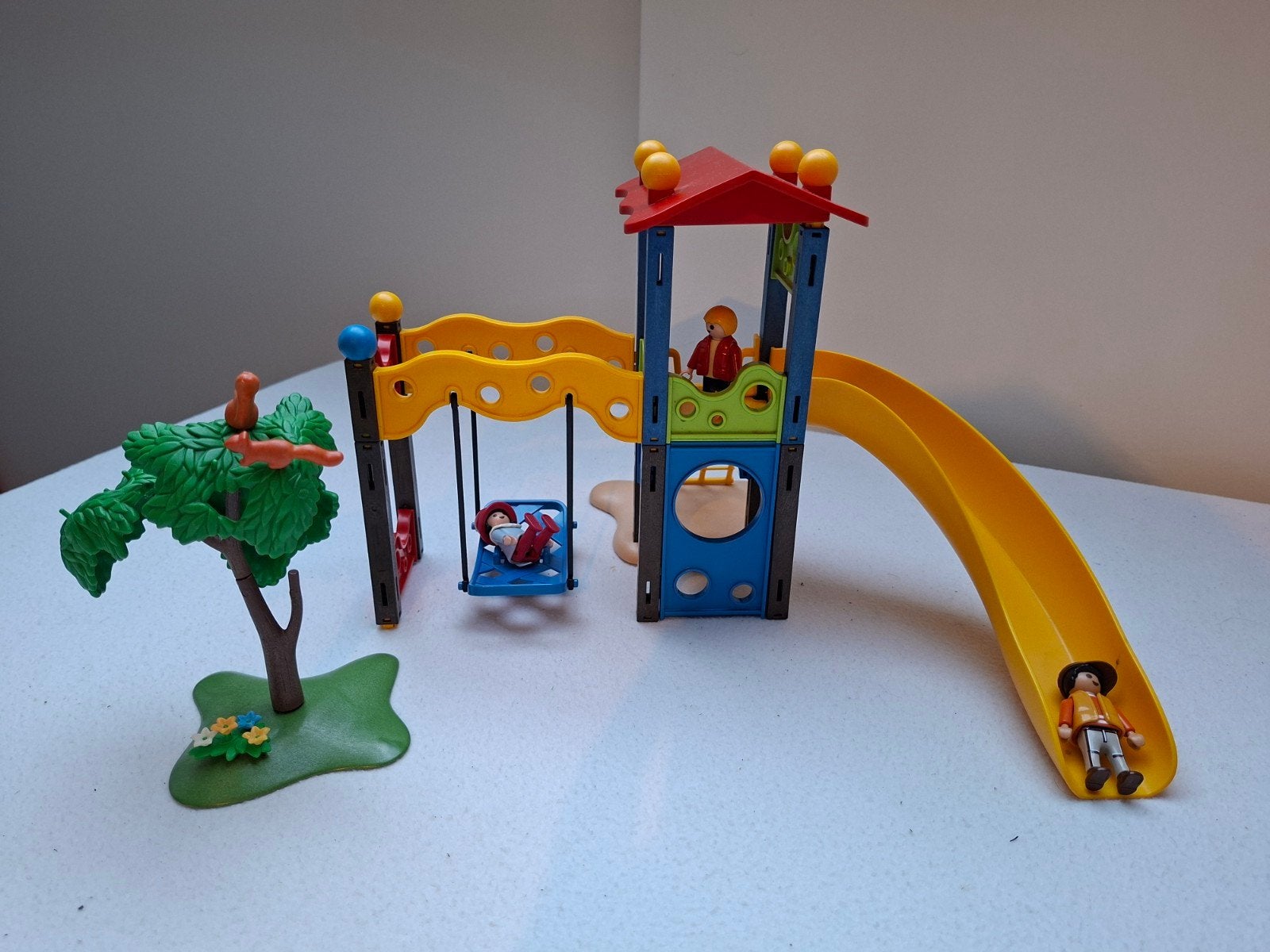 Playmobil Speeltuin met Glijbaan en Schommel, Ophalen of Verzenden, Gebruikt, Glijbaan
