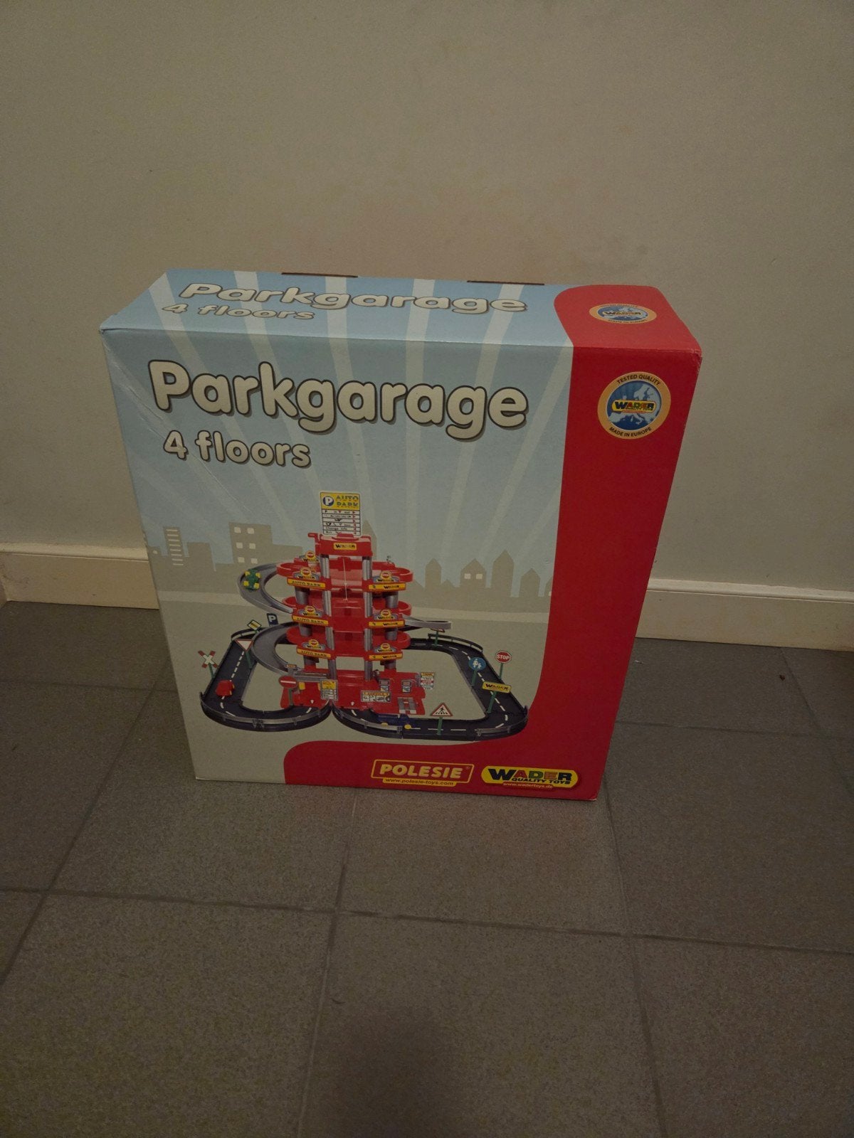 Polesie Wader Parkeergarage 4 Verdiepingen, Ophalen of Verzenden, Zo goed als nieuw