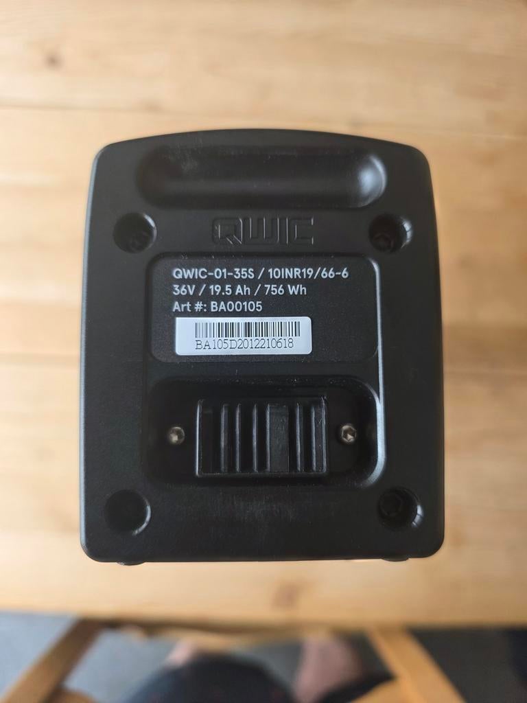 Qwic accu BA00105 - 756Wh, Ophalen