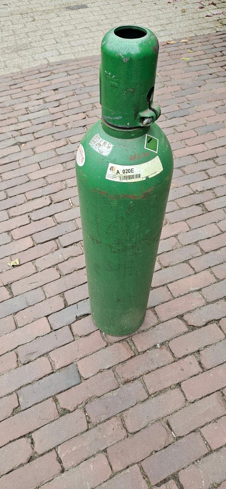 Argon gasfles 20 liter mig mag/ tig, Doe-het-zelf en Verbouw, Ophalen, Gebruikt, 250 ampère of meer, Tig