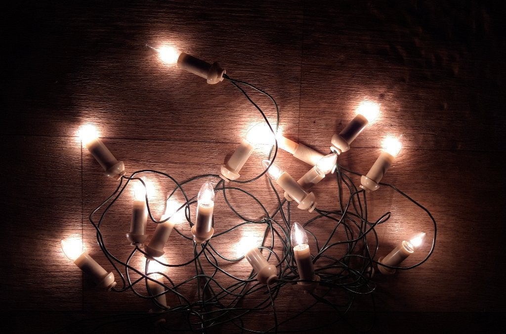 Kerstverlichting  (Vintage), Ophalen of Verzenden, Zo goed als nieuw