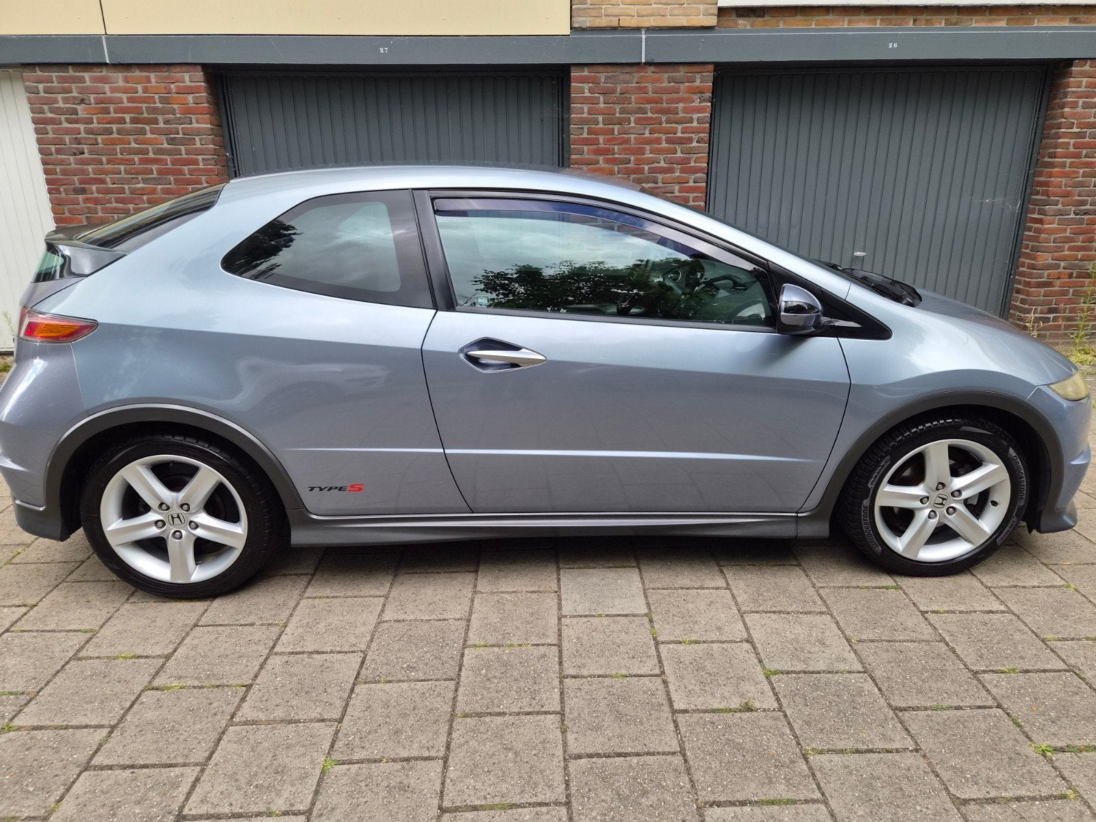 Honda  civic 1.8 type s, Auto's, Honda, 1799 cc, Blauw, Particulier, Geïmporteerd