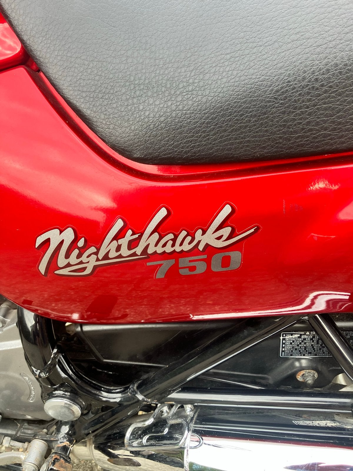 Honda Nighthawk 750 onderdelen, Ophalen