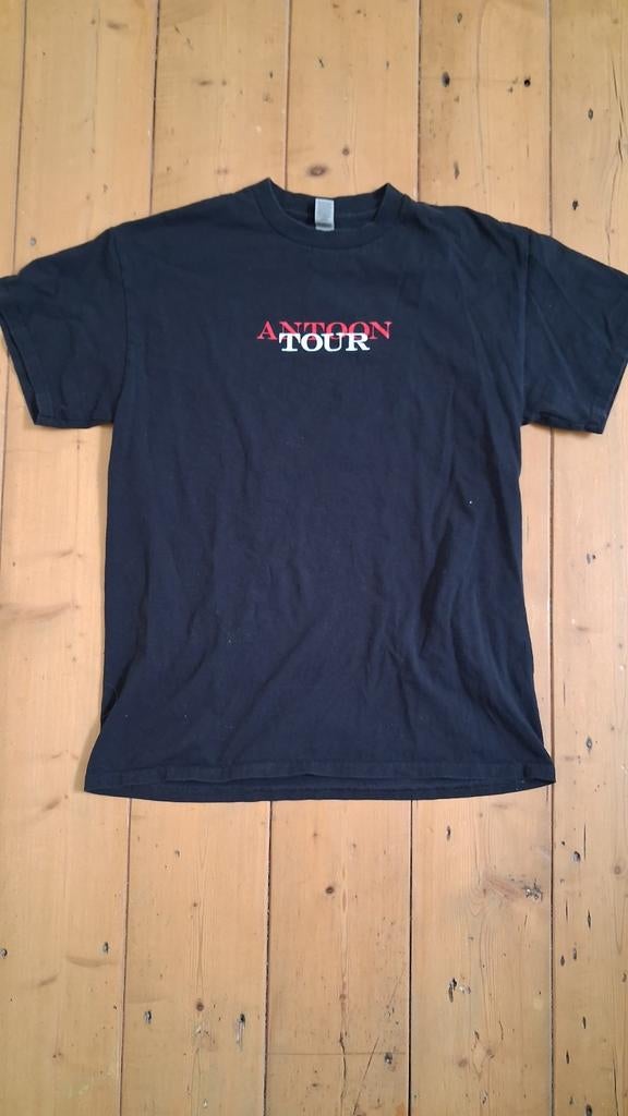Bandshirt antoon T-shirt tourshirt incl poster, Ophalen, Gedragen, Maat 48/50 (M), Zwart
