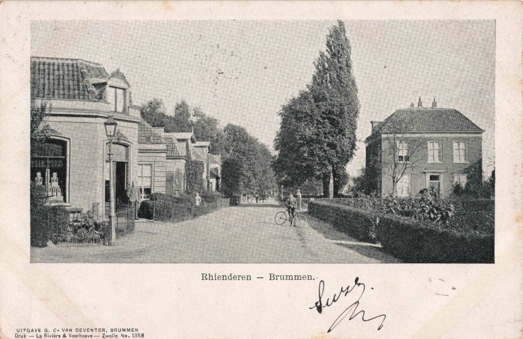 Brummen Rhienderen M8232, Ophalen, Voor 1920, Gelopen, Gelderland