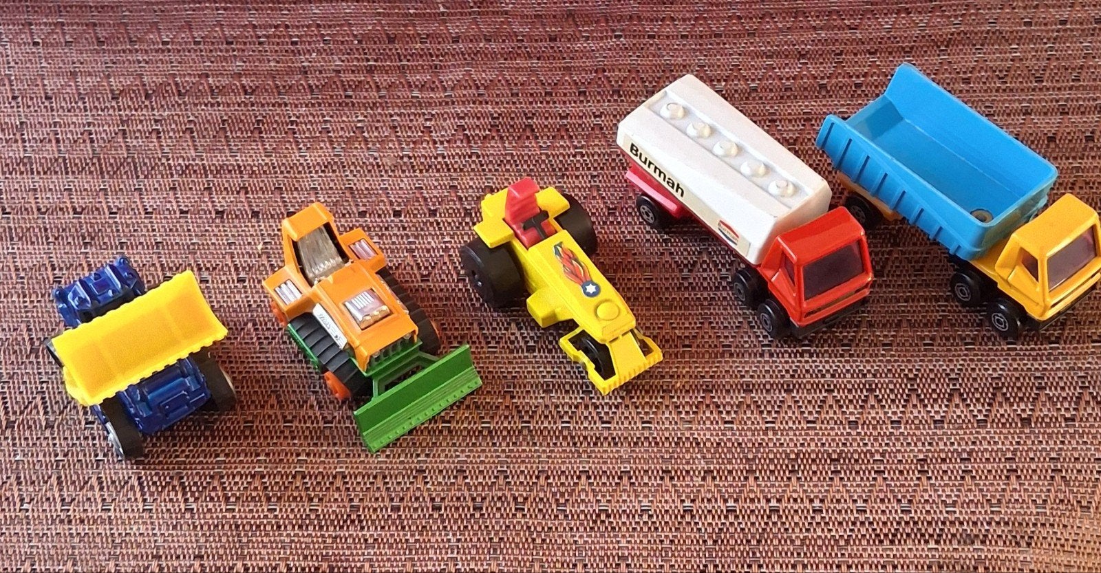 Set van 5 vintage Matchbox speelgoed voertuigen, Ophalen, Gebruikt