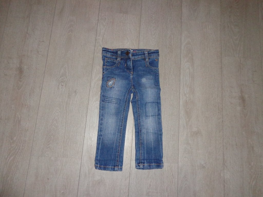 gaaf meisjesspijkerbroekje van ESPRIT, maat 92, Ophalen of Verzenden, Zo goed als nieuw, Meisje, Broek