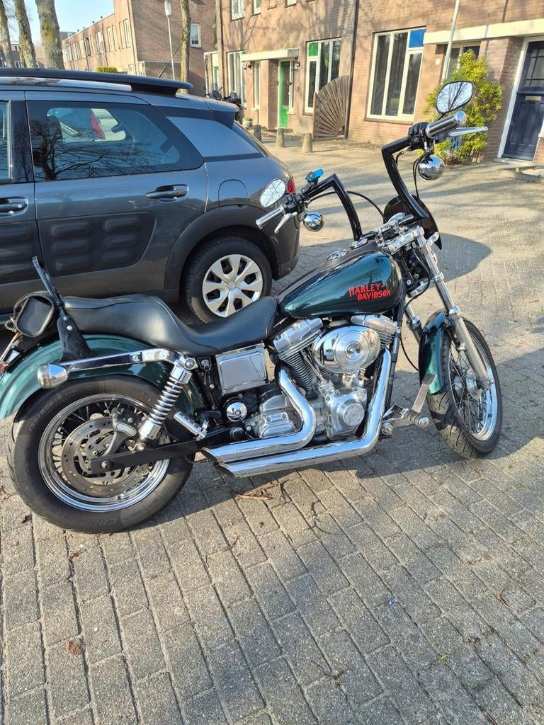 Harley-Davidson FXD Dyna 2000 - Special Green, Nette Staat, Motoren, Motoren | Harley-Davidson, 2 cilinders, Chopper, Gebruikt