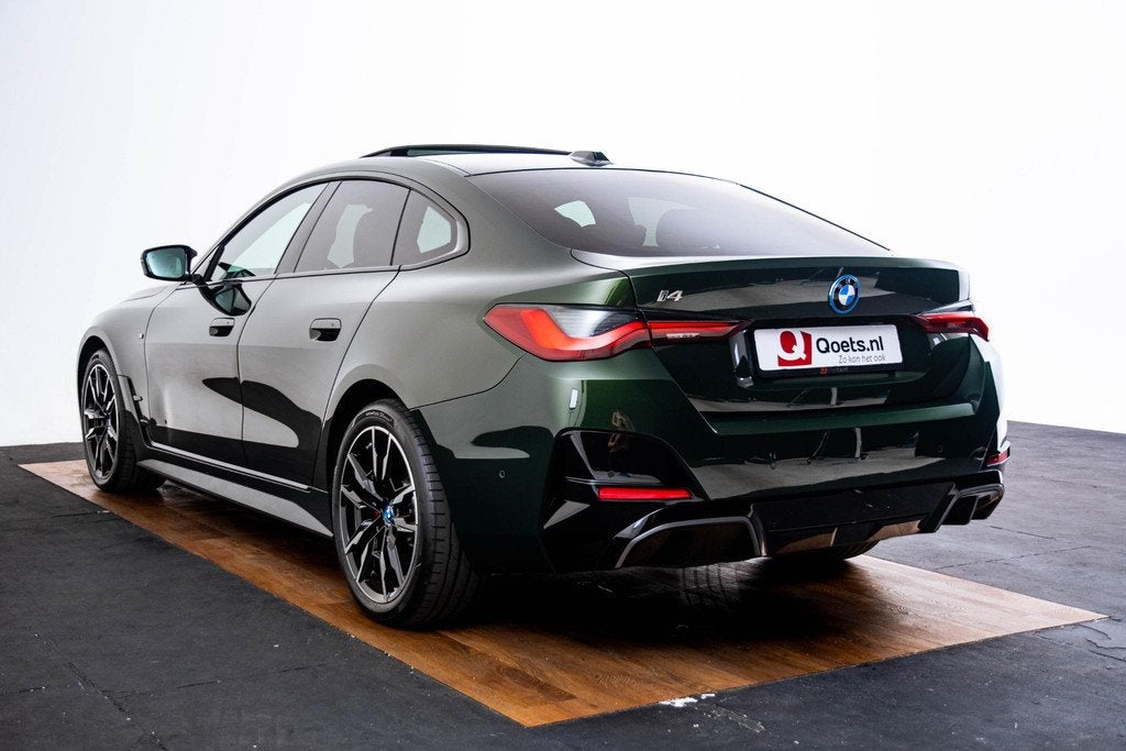 BMW i4 M50 High Executive 84 kWh Trekhaak - Panoramadak - Dr, Auto's, BMW, 12 maanden, 520 km, Automatische klimaatregeling, Leder