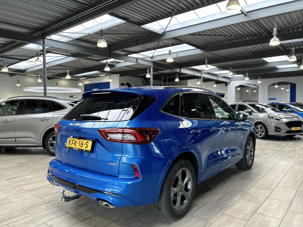 Ford Kuga 2.5 PHEV 243pk ST-Line X | Trekhaak I AGR stoelen, Auto's, Ford, Adaptive Cruise Control, Gebruikt, Blauw, Plug-in hybride