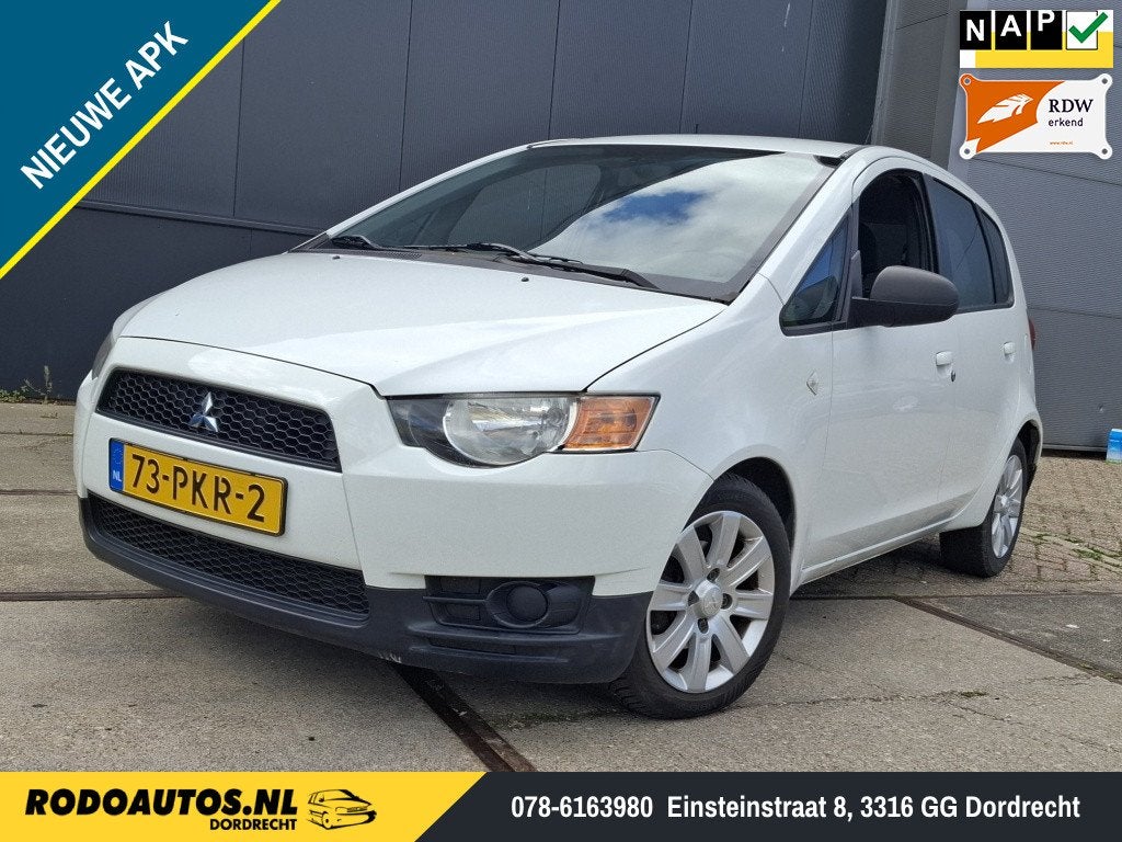 Mitsubishi Colt 1.1 Edition One 5-Drs Airco Nw APK ✅, 945 kg, Euro 5, Gebruikt, Origineel Nederlands