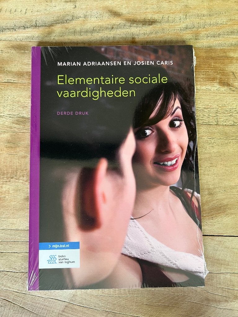 Studieboek: Elementaire sociale vaardigheden, Boeken, Ophalen of Verzenden, Alpha, Nieuw, HBO